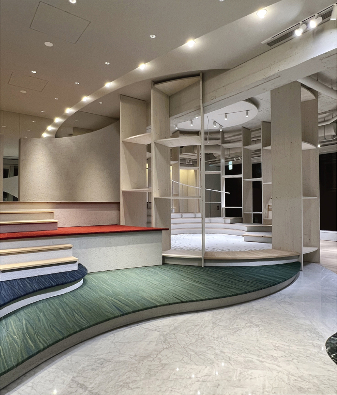 ロゴバ東京店の店内写真