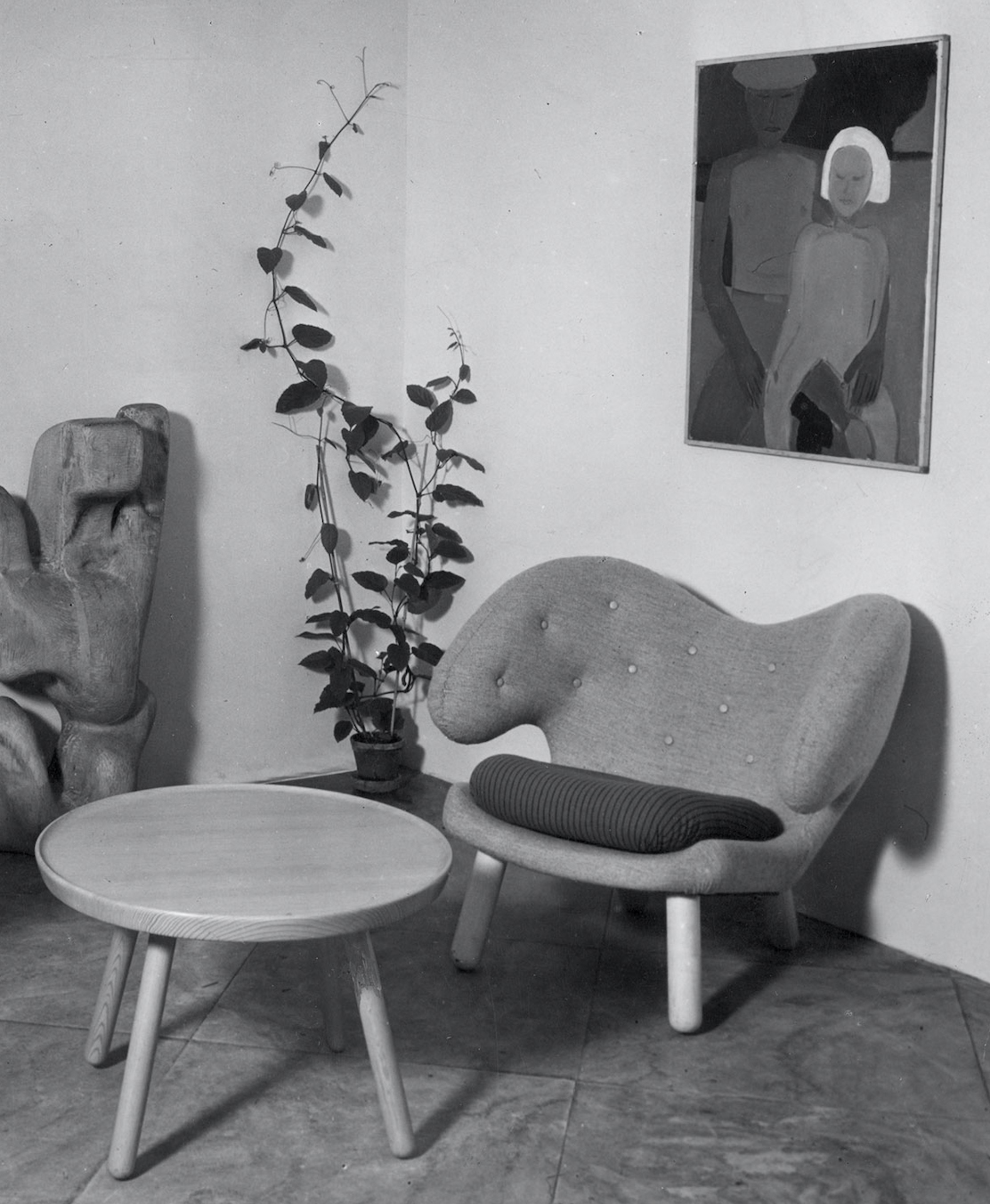 当時のペリカンチェアの写真