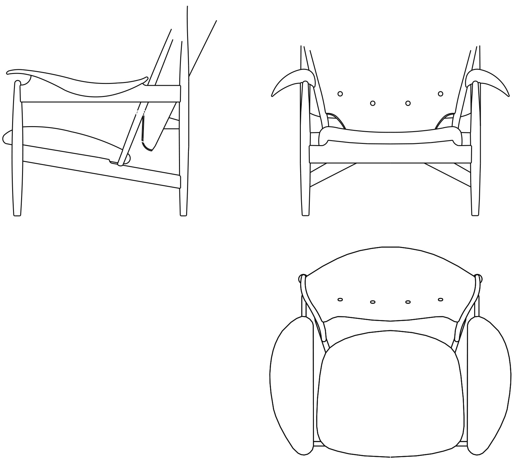 チーフテンチェアのイラスト画像